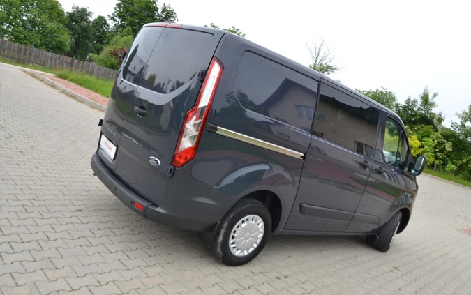Ford Transit Custom cena 47900 przebieg: 344000, rok produkcji 2013 z Leśna małe 232